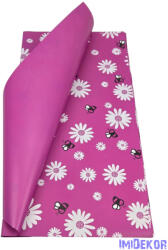  Fólia ív 57x56cm 20db/csomag Méhecske mintás - Lila