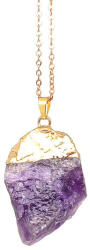 R. M. ékszer Mélység ametiszt nyers medál nyaklánccal 2-3cm (022365)