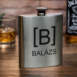 NagyAjándék. hu Egyedi fém flaska keresztnévvel