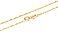 BeSpecial Lantisor argint placat cu aur model cubic (LZT0039_40)