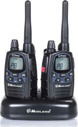 Midland G7 Pro Transmițător Wireless PMR cu Ecran Monocrom Set 2buc (C1090.13) Statii radio