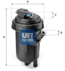 UFI filtru combustibil UFI 55.134. 00 (55.134.00)