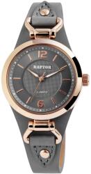 RAPTOR Ceas femei, Raptor, auriu roze, curea si cadran gri inchis (RA10148-001) Ceas