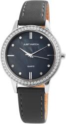 Just Watch Ceas femei, Just Watch, strasuri cristale, cadran sidef, curea piele (JW10035-004) Ceas