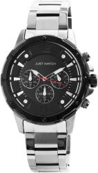 Just Watch Ceas barbatesc, Just Watch, cronograf, bratara inox, 46mm (JW20013-001) Ceas