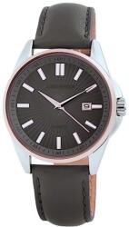 Just Watch Ceas barbatesc, Just Watch, cadran gri, curea piele naturala gri (JW10309-GR) Ceas