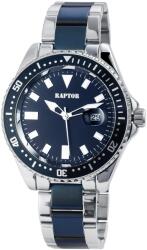 RAPTOR Ceas barbatesc, Raptor, bicolor, data, bratara inox bicolora (RA20233-005) Ceas