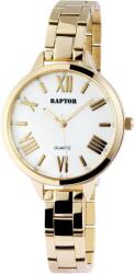 RAPTOR Ceas dama, Raptor, carcasa si bratara aurie, cadran alb (RA10012-006) Ceas