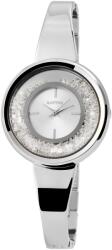 RAPTOR Ceas dama, Raptor, cristale mobile, argintiu, bratara inox argintie (RA10021-001) Ceas