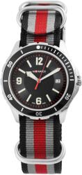 Mondaine Ceas barbati, M-Watch, Aqua Steel, data, bicolor, curea textil/nylon (WBD.14221.NB) Ceas