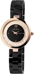 Just Watch Ceas femei, Just Watch, cristale mobile, bratara inox neagra, auriu (JW10018-003) Ceas