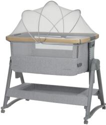 KikkaBoo Nanna szürke utazóágy (31003020106KB)