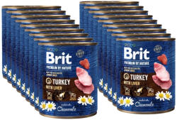 Brit Junior Turkey with Liver 18x800 g