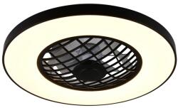 TRIO Linköping fekete LED ventilátoros lámpa (TRI-R64462102) LED 1 izzós IP20