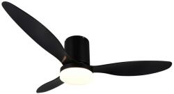 TRIO Göteborg fekete LED ventilátoros lámpa (TRI-R64202132) LED 1 izzós IP20 (R64202132)