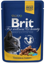 Brit Premium chicken & turkey 4x100 g