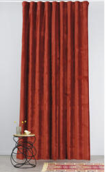 SoleVito Draperie semiopacă cu rejansă Solevito Castellano teracotă 140x260 cm (10HB-237CASTELL-17BN)
