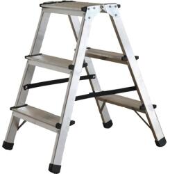 ALVE Scară dublă din aluminiu Alverosal 2x3 trepte max. 150kg (2X3 TREPTE)