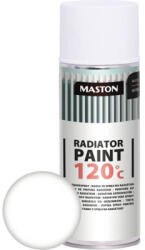 Maston Vopsea spray pentru calorifere Maston alb satinat 400 ml (1801003S-EU)