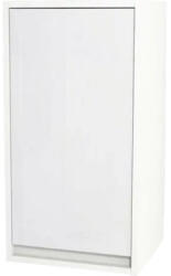 Devo Dulap baie suspendat 40x76 cm PAL alb Devo Cristal 2.0 1 ușă (PO2-SW1DLE40x76-P36)