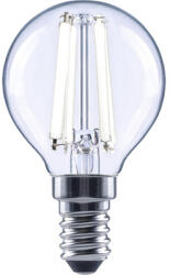 Flair Bec LED variabil Flair E14 6W 806 lumeni, glob clar G45, lumină neutră (G45 CLEAR_E14_5.5W_806LM_DIM_840)