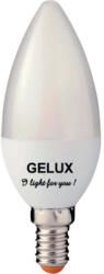 Gelux Bec LED Gelux E14 8W 806 lumeni, glob mat lumânare, lumină caldă (GL-LED3C3708SES)