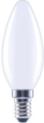 Flair Bec LED variabil Flair E14 4W 470 lumeni, glob mat lumânare, lumină rece (C35 MILKY_E14_4W_470LM_DIM_6500K_CR)