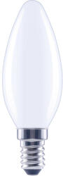 Flair Bec LED variabil Flair E14 2, 2W 250 lumeni, glob mat lumânare, lumină rece (C35 MILKY_E14_2W_250LM_DIM_6500K_CR)