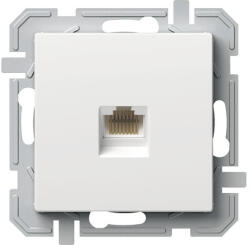 TEM Priză date RJ45 simplă TEM Logiq CAT5e, alb (TEM-KQ37PWXO-U)