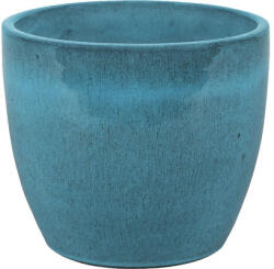 Lafiora Ghiveci flori Lafiora Oslo ceramică Ø 37 cm H 31 cm turcoaz (BEIJING 10Y √ò37CM/ H31CM)