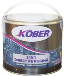 KÖBER Email anticoroziv cu efect de lovitură de ciocan Köber hammer argintiu 2, 5 l (E81180-C2.5L)