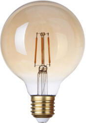 Flair Bec vintage LED Flair E27 4W, glob G95, durată viață 15.000 h (G95G AMBER_E27_4W_400LM_CRI80_ND_20)