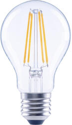 Flair Bec LED variabil Flair E27 7, 5W 1055 lumeni, glob clar A60, lumină caldă (A60 CLEAR_E27_7.5W_1055LM_2700K_CRI)