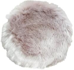 SoleVito Pernă scaun Solevito blană artificială, rosé Ø 35 cm (SP05-54 ROSE 35X35 CM ROUND)