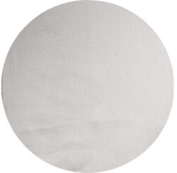 SoleVito Covor rotund Solevito Romance gri argintiu Ø 80 cm (MO01-24 SILVER 80 CM RUND) Covor