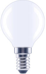 Flair Bec LED variabil Flair E14 4W 470 lumeni, glob mat G45, lumină caldă (G45 MILKY_E14_4W_470LM_DIM_927)