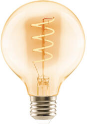 Flair Bec vintage LED Flair E27 4W, glob G80, durată viață 15.000 h (300 lumeni) (G80G AMBER_E27_4W_245LM_CRI80_ND_22)