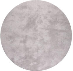 SoleVito Covor Shaggy Solevito Wellness rotund argintiu Ø 160 cm (H19C-HB02 SILBER 160 CM ROUND) Covor