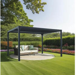 HABRITA Pergolă bioclimatică HABRITA aluminiu 360x300x231 cm gri antracit (PER 3630 BI)
