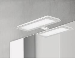 FOCCO Lampă pentru oglindă cu LED integrat Nikita S3 10W IP 44, alb/aluminiu (E26378CI/C0250)