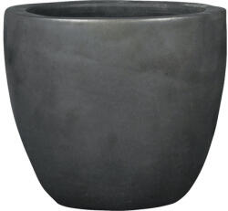 Lafiora Ghiveci flori Lafiora Oslo ceramică Ø 30 cm H 26 cm antracit (BEIJING 10M √ò30CM/ H26CM)