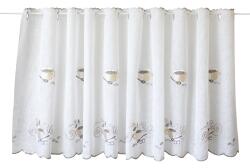 SoleVito Perdea bucătărie cu anouri Solevito 135x60 cm (10HB-175CAFE-C2)