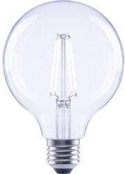 Flair Bec LED variabil Flair E27 7W 806 lumeni, glob clar G95, lumină neutră (G95 CLEAR_E27_6.5W_806LM_940_DIM)