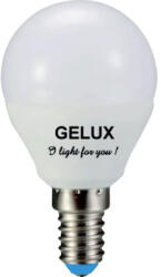 Gelux Bec LED Gelux E14 8W 806 lumeni, glob mat B35, lumină rece (GL-LEDE1G4508)