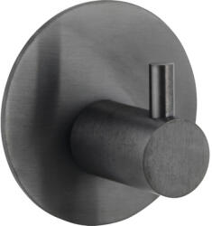 form&style Cuier baie form&style 1 agățătoare, montaj prin lipire, grafit (HSM-0633E)