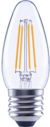 Flair Bec LED variabil Flair E27 2, 2W 250 lumeni, glob clar lumânare, lumină caldă (C35 CLEAR_E27_2W_250LM_DIM_2700K_CR)