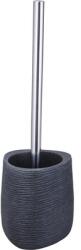 form&style Garnitură perie WC form&style DREIECK, triunghiular, neagră, aspect de piatră (BPO-2005E-1 BLACK)
