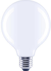 Flair Bec LED variabil Flair E27 7W 806 lumeni, glob mat G95, lumină caldă (G95 MILKY_E27_6.5W_806LM_927_DIM)
