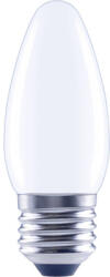 Flair Bec LED variabil Flair E27 4W 470 lumeni, glob mat lumânare, lumină caldă (C35 MILKY_E27_4W_470LM_DIM_2700K_CR)