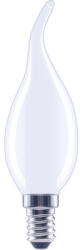 Flair Bec LED variabil Flair E14 2, 2W 250 lumeni, glob mat lumânare decorativă, lumină rece (CL35 MILKY_E14_2W_250LM_DIM_6500K_C)